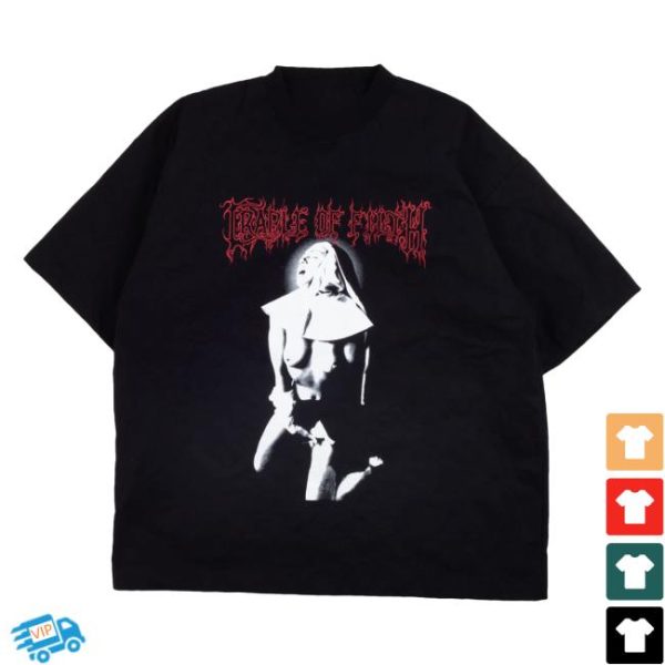 Patron Of The New Store Merch Cof Iconic Nun Metalized T-Shirt