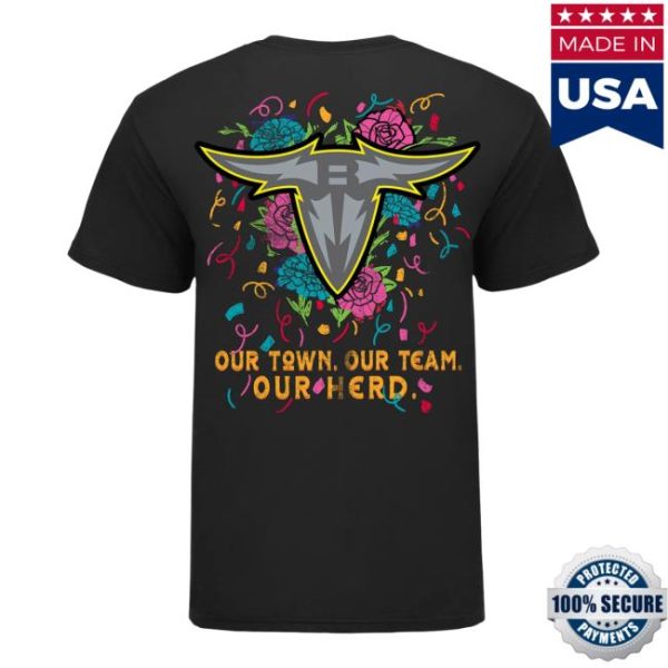 Theufl Store Merch San Antonio Brahmas Fiesta Men’s T-Shirt
