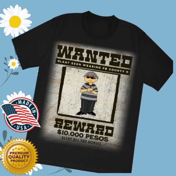 Fb County Usa Store Merch Fb County Wanted Heavy Hard T-Shirt