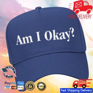 Megan Moroney Store Merch Am I Okay Blue Album Hat