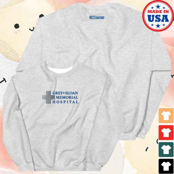 Shopabctv Store Merch Grey’S Anatomy Grey Sloan Memorial Hospital Sweatshirt