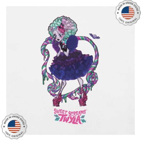Creations Store Merch Monster High Sweet Scream Twyla White T-Shirt