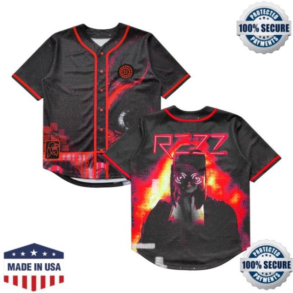 Rezz Official Store Merch Shop Rezz Nullspace Baseball Jersey