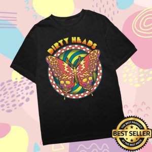 Dirty Heads Store Merch Butterfly Skulls T-Shirt