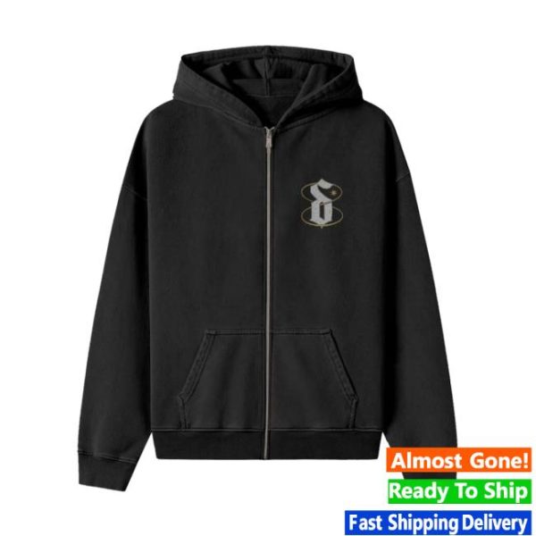 Shinedown Store Merch Shinedown Forever Zip Up Hoodie