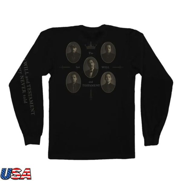 Opeth Store Merch ‘The Last Will And Testament Camo’ Long Sleeve T-Shirt