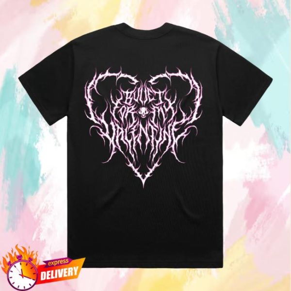 Bullet For My Valentine Merch Store Shop Deathcore Black T-Shirt