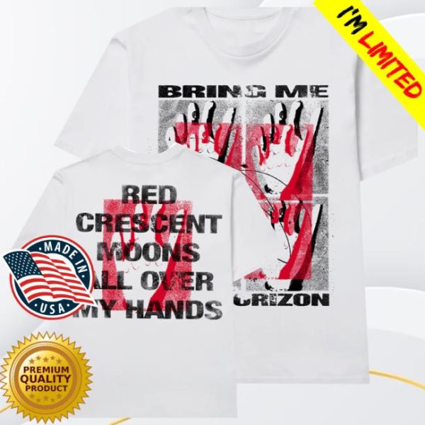 Horizon Supply Store Merch Red Crescent Moons T-Shirt