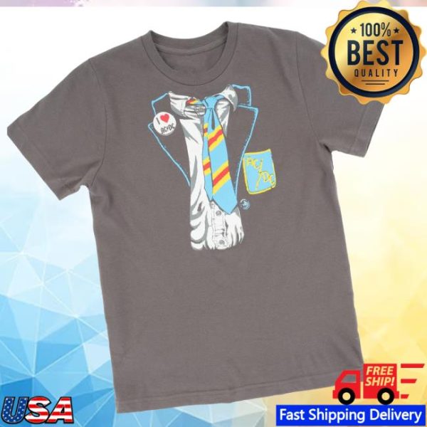 Acdc Store Merch Angus Tie Kids T-Shirt