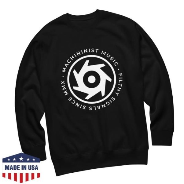 Machinist Music Store Merch Classic Machinist Logo Sweatshirt