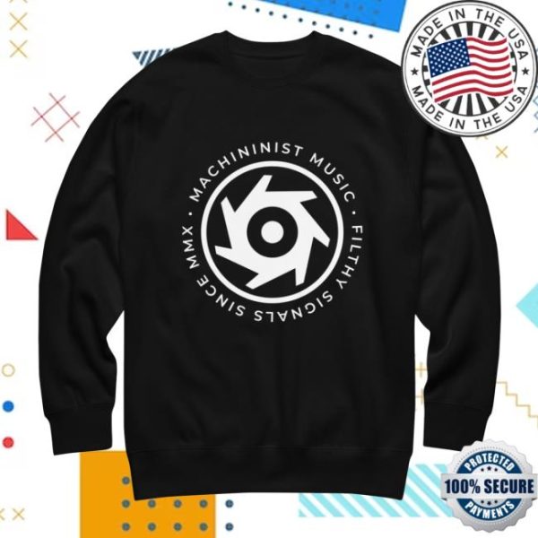 Machinist Music Store Merch Classic Machinist Logo Sweatshirt