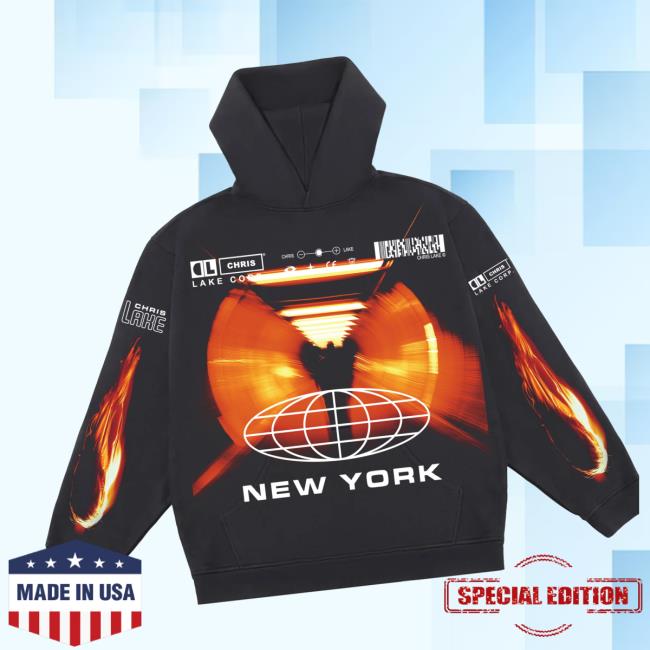 Chris Lake Store Merch Tunnel Hoodie Jet Black - Newest Fashion Trends