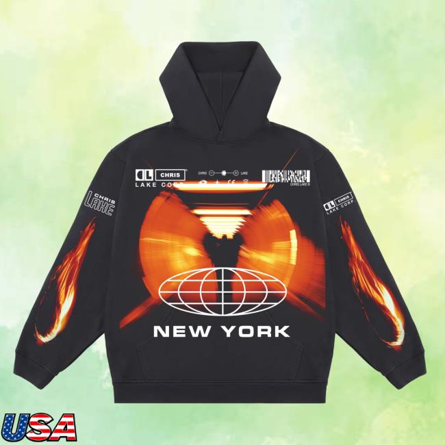 Chris Lake Store Merch Tunnel Hoodie Jet Black - Newest Fashion Trends