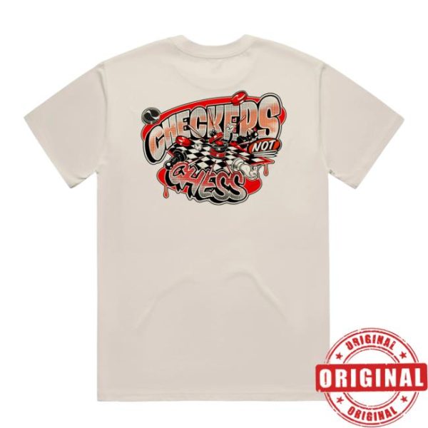 Rhymesayers Store Merch Aesop Rock Checkers Not Chess Shirt
