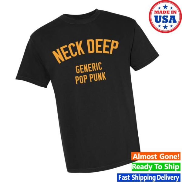 Hopeless Records Store Merch Generic Pop Punk Black T-Shirt