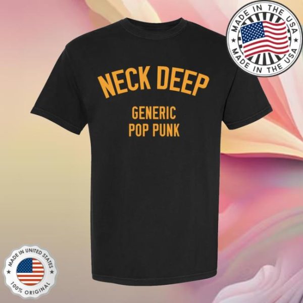 Hopeless Records Store Merch Generic Pop Punk Black T-Shirt