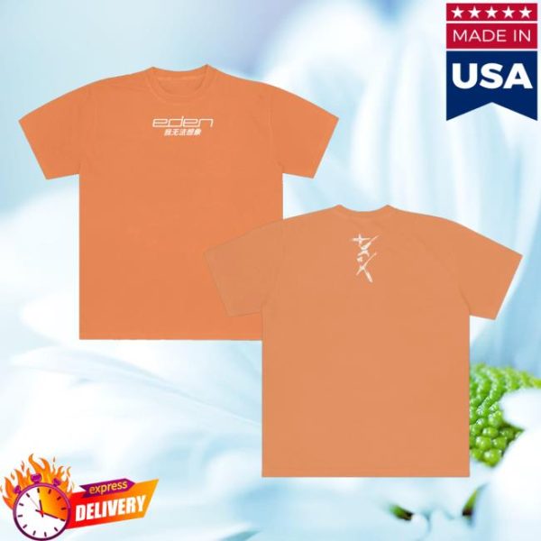 Eden Merch Store Shop I Can’t Imagine Orange T-Shirt