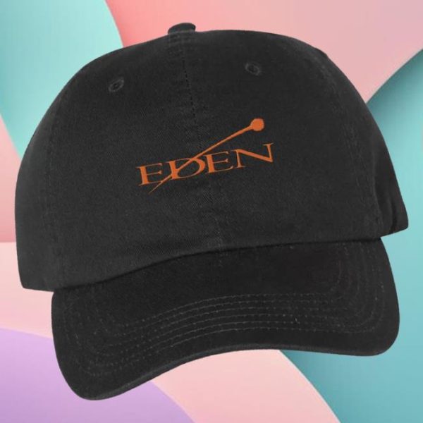 Eden Merch Store Shop Solar Flare Black Dad Hat