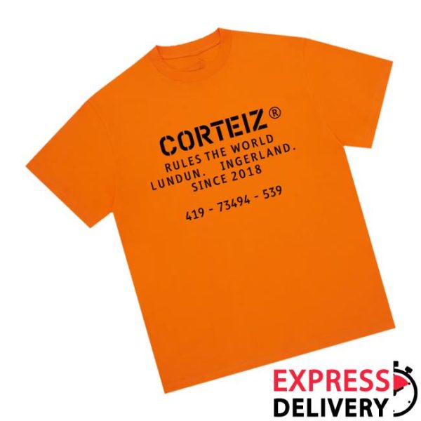 Crtzrtw Merch Store Shop Og Stencil Tee Orange