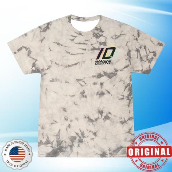 Imagine Dragons Store Merch Sharks Tie Dye Tee