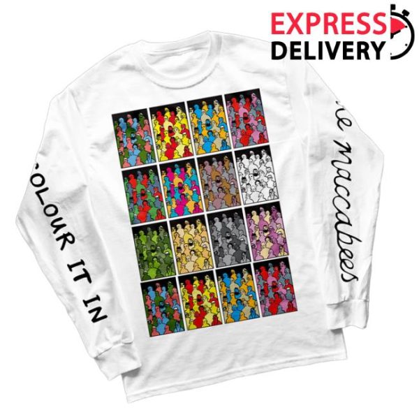The Maccabees Store Merch Colour It In Longsleeve