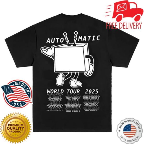 The Lumineers Store Merch Automatic Tour Tee