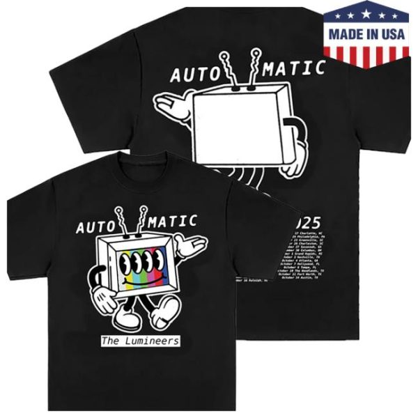 The Lumineers Store Merch Automatic Tour Tee