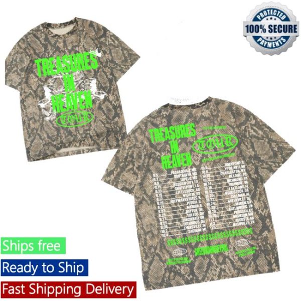 Green Room Revival Store Merch Treasures In Heaven Tour Tee