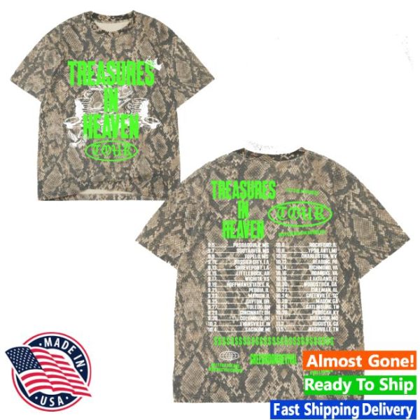 Green Room Revival Store Merch Treasures In Heaven Tour Tee