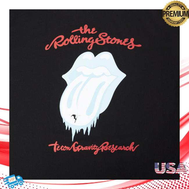 Teton Gravity Store Merch Rolling Stones X Tgr Powder Lick Short Sleeve Tee - Newest Fashion Trends