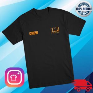Ymh Studios Store Merch Ymh Studios Crew Lapel Print T-Shirt
