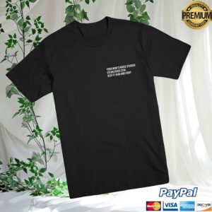 Ymh Studios Store Merch Established 2010 Crew Lapel Print T-Shirt
