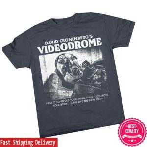 The Cultofcult Store Merch Videodrome 1983 New Flesh T-Shirt