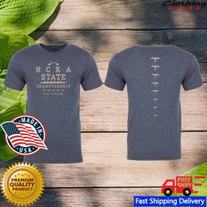 Shophcra Store Merch Short Sleeve Iwa Birds Triblend Navy T-Shirt