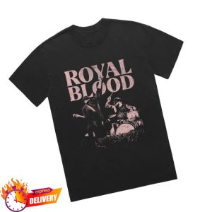 Royal Blood Band Store Merch Royal Blood Photo Black T-Shirt