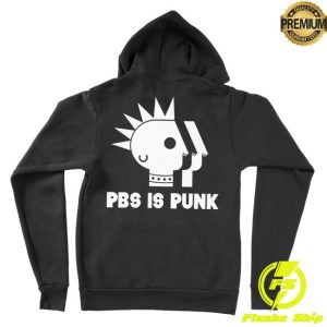 Two Crow Collective Store Merch Pbs Is Punk Zip-Up Hoodie