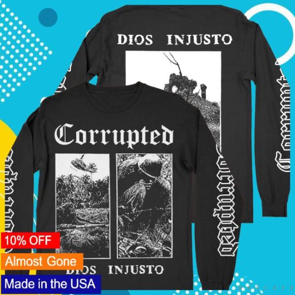 Dasbootleg13 Store Merch Dios Injusto Black Longsleeve