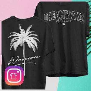 Dreamwake Store Merch Wavecore Varsity T-Shirt