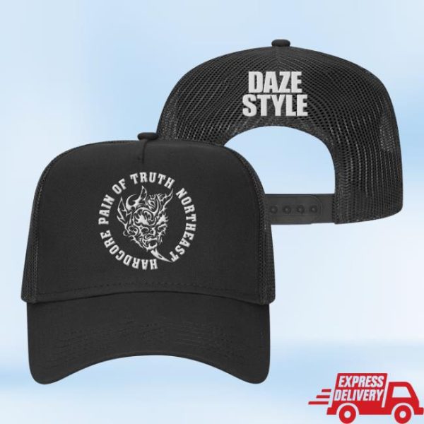 Down Right Merch Pain Of Truth Northeast Hc Trucker