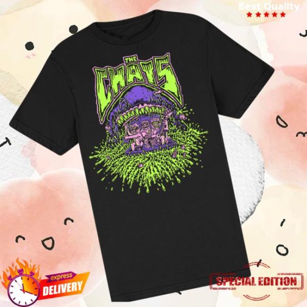 The Chats Store Merch Shark Black T Shirt