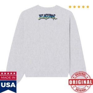 Flimflam Store Merch Flim Flail Heather Grey Youth Crewneck