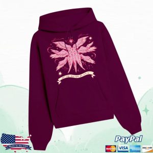 Flimflam Store Merch Flim Flam Angel Maroon Youth Hoodie