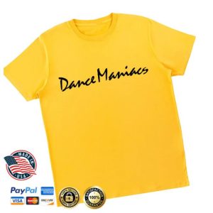 Sportsbanger Store Merch Dance Maniacs Yellow T-Shirt
