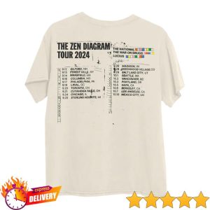 Thewarondrugs Store Merch Zen Diagram 2024 Tour T-Shirt