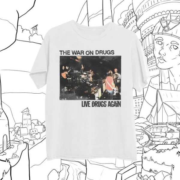 Thewarondrugs Store Merch Live Drugs Again Photo Ticketmaster Exclusive Shirt