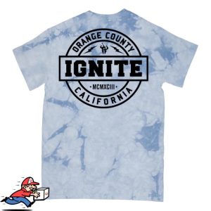 Revhq Store Merch Ignite Lightning Blue T-Shirt