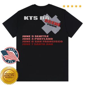 Gothmoneywear Store Merch Kts Da Scene Tour Black Tee