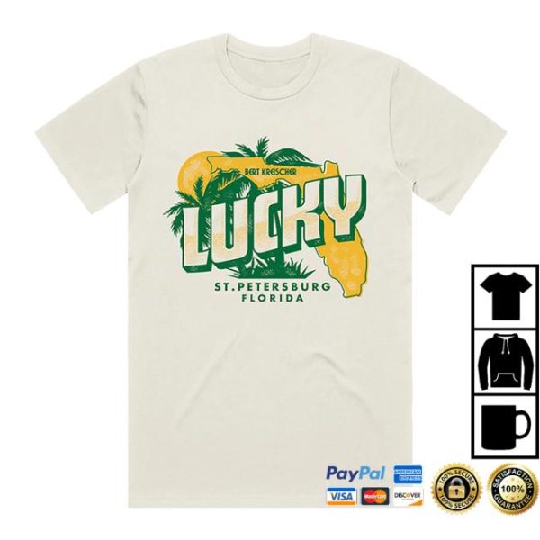 Bertbertbert Store Merch Lucky Florida Tee