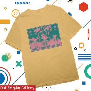 Wallowsmusic Store Merch Wallows Colorblock Faces Tee