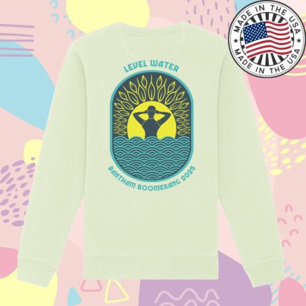 Levelwater Store Merch Boomerang 2025 Sweatshirt